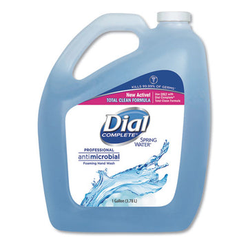 Dial® Professional Antibacterial Foaming Hand Wash, Spring Water, 1 Gal, 4-carton freeshipping - TVN Wholesale